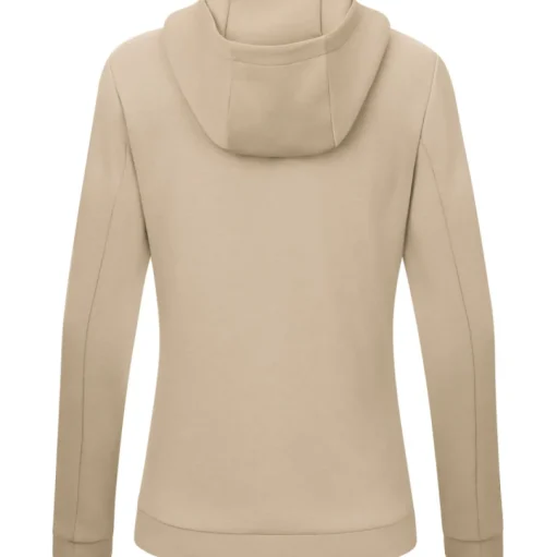 Jako Damen Zip Hoodie Pro Casual beige