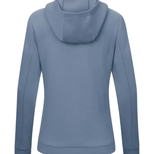 Jako Damen Zip Hoodie Pro Casual smokey blue