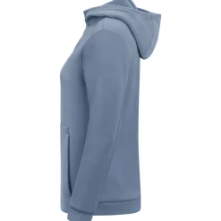 Jako Damen Zip Hoodie Pro Casual smokey blue