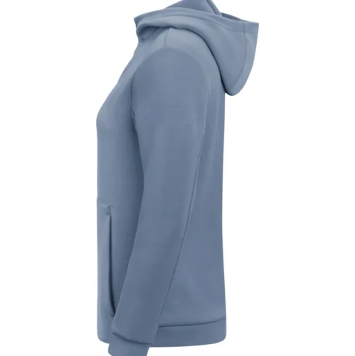 Jako Damen Zip Hoodie Pro Casual smokey blue