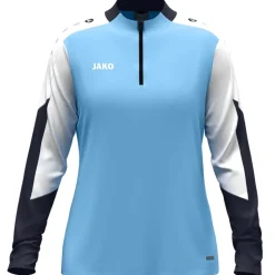 Jako Damen Ziptop Dynamic Damen skyblue-weiß-marine
