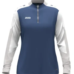 Jako Damen Ziptop Dynamic Damen nachtblau-weiß-hellgrau
