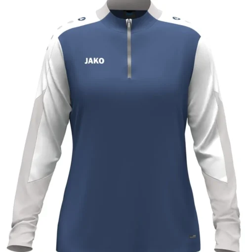 Jako Damen Ziptop Dynamic Damen nachtblau-weiß-hellgrau