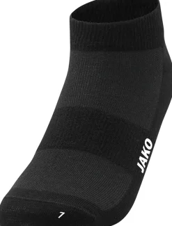 Jako Füßlinge 3er Pack schwarz-weiß