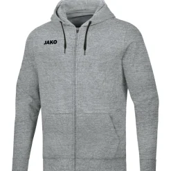 Jako Herren Kapuzenjacke Base grau