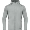 Jako Herren Kapuzenjacke Challenge grau
