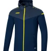 Jako Herren Kapuzenjacke Champ 2.0 blau-gelb