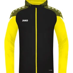 Jako Herren Kapuzenjacke Performance schwarz-gelb