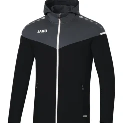 Jako Herren Kapuzenjacke Champ 2.0 schwarz-grau