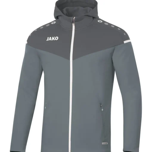 Jako Herren Kapuzenjacke Champ 2.0 grau