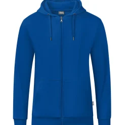 Jako Herren Kapuzenjacke Organic blau