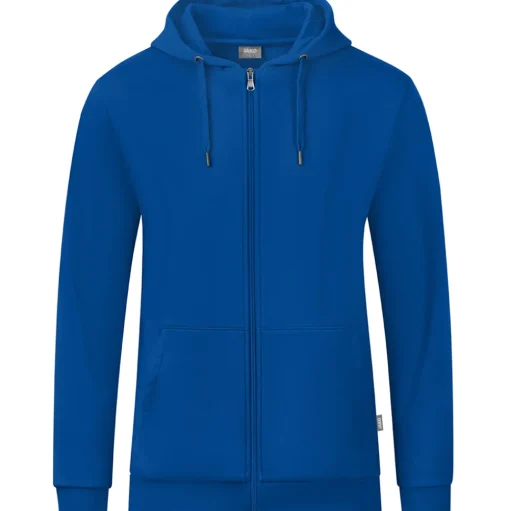 Jako Herren Kapuzenjacke Organic blau