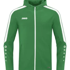 Jako Herren Kapuzenjacke Power sportgrün