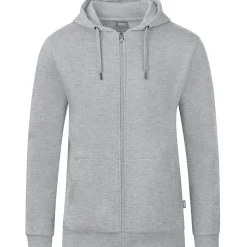 Jako Herren Kapuzenjacke Organic grau