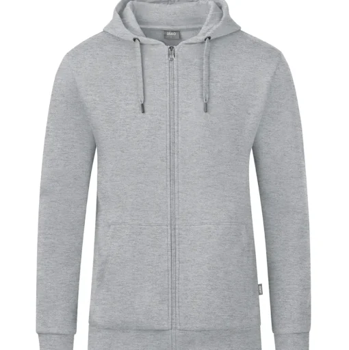 Jako Herren Kapuzenjacke Organic grau