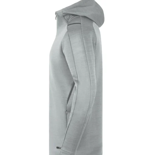 Jako Herren Kapuzenjacke Challenge grau