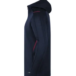 Jako Herren Kapuzenjacke Challenge blau-rot