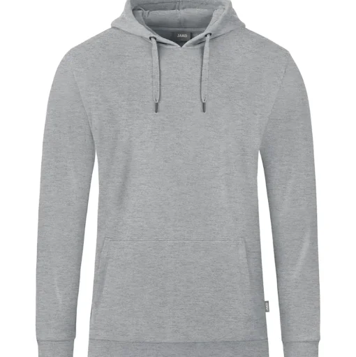Jako Herren Kapuzensweat Organic grau