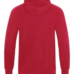 Jako Herren Kapuzensweat Retro rot