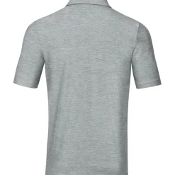 Jako Herren Polo Base grau