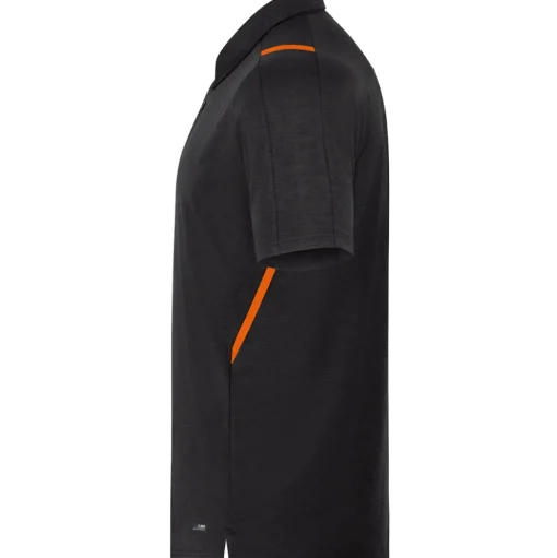 Jako Herren Polo Challenge schwarz-orange