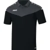 Jako Herren Polo Champ 2.0 schwarz-grau