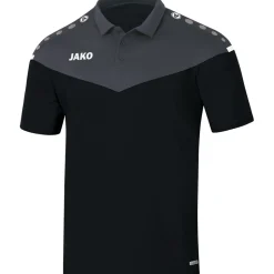 Jako Herren Polo Champ 2.0 schwarz-grau