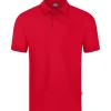 Jako Herren Polo Doubletex rot