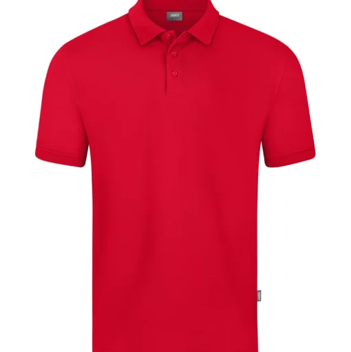 Jako Herren Polo Doubletex rot
