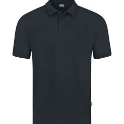 Jako Herren Polo Doubletex grau