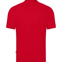 Jako Herren Polo Doubletex rot