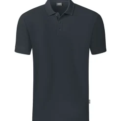 Jako Herren Polo Organic grau