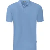 Jako Herren Polo Organic blau