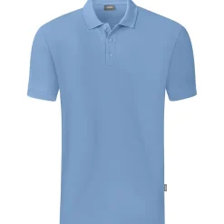 Jako Herren Polo Organic blau