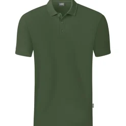 Jako Herren Polo Organic grün