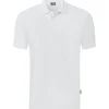 Jako Herren Polo Organic weiß