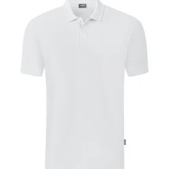 Jako Herren Polo Organic weiß
