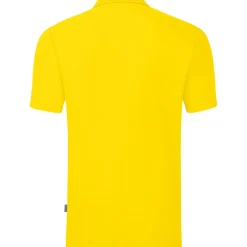 Jako Herren Polo Organic gelb