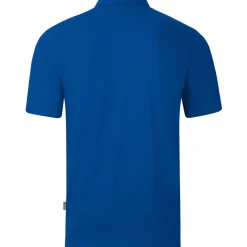 Jako Herren Polo Organic Stretch blau