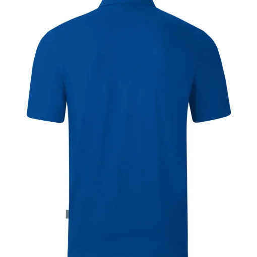 Jako Herren Polo Organic Stretch blau