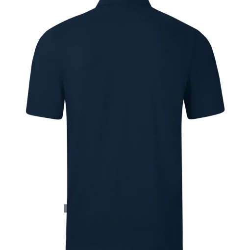 Jako Herren Polo Organic Stretch blau