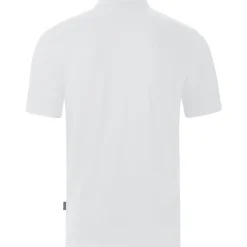 Jako Herren Polo Organic Stretch weiß