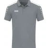 Jako Herren Polo-Shirt Power steingrau
