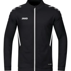 Jako Herren Polyesterjacke Challenge schwarz-weiß