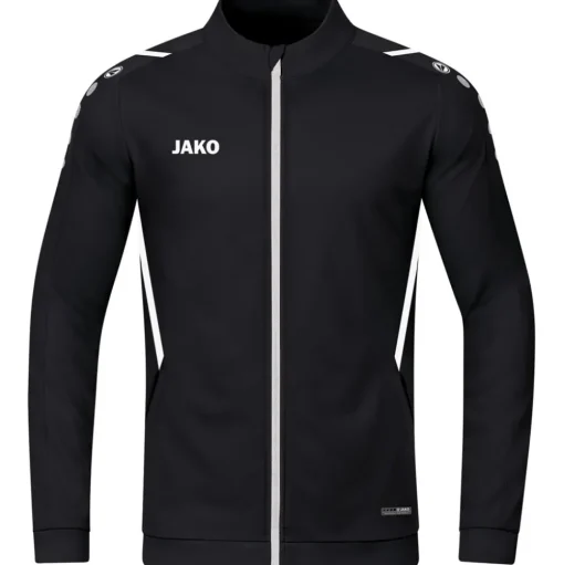 Jako Herren Polyesterjacke Challenge schwarz-weiß