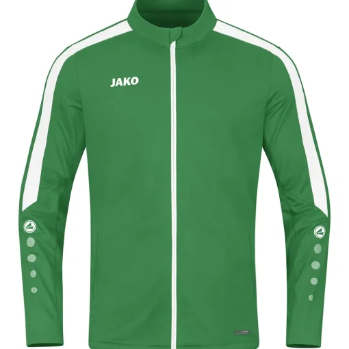 Jako Herren Polyesterjacke Power sportgrün