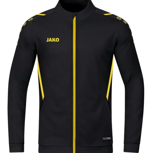 Jako Herren Polyesterjacke Challenge schwarz-gelb