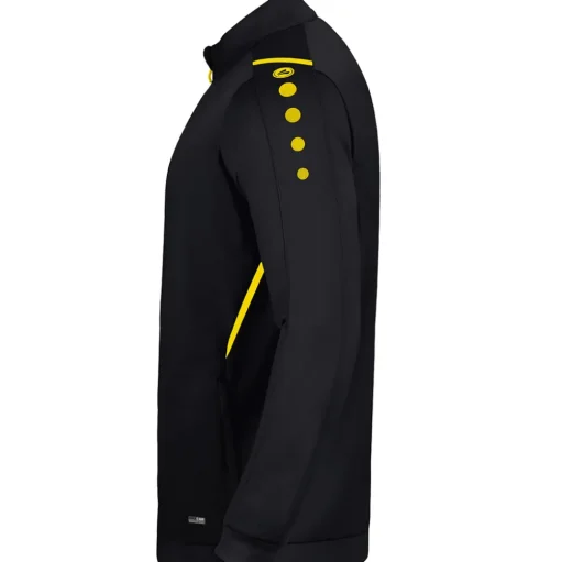 Jako Herren Polyesterjacke Challenge schwarz-gelb