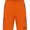 Jako Herren Sporthose Challenge orange-schwarz