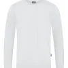Jako Herren Sweat Doubletex weiß